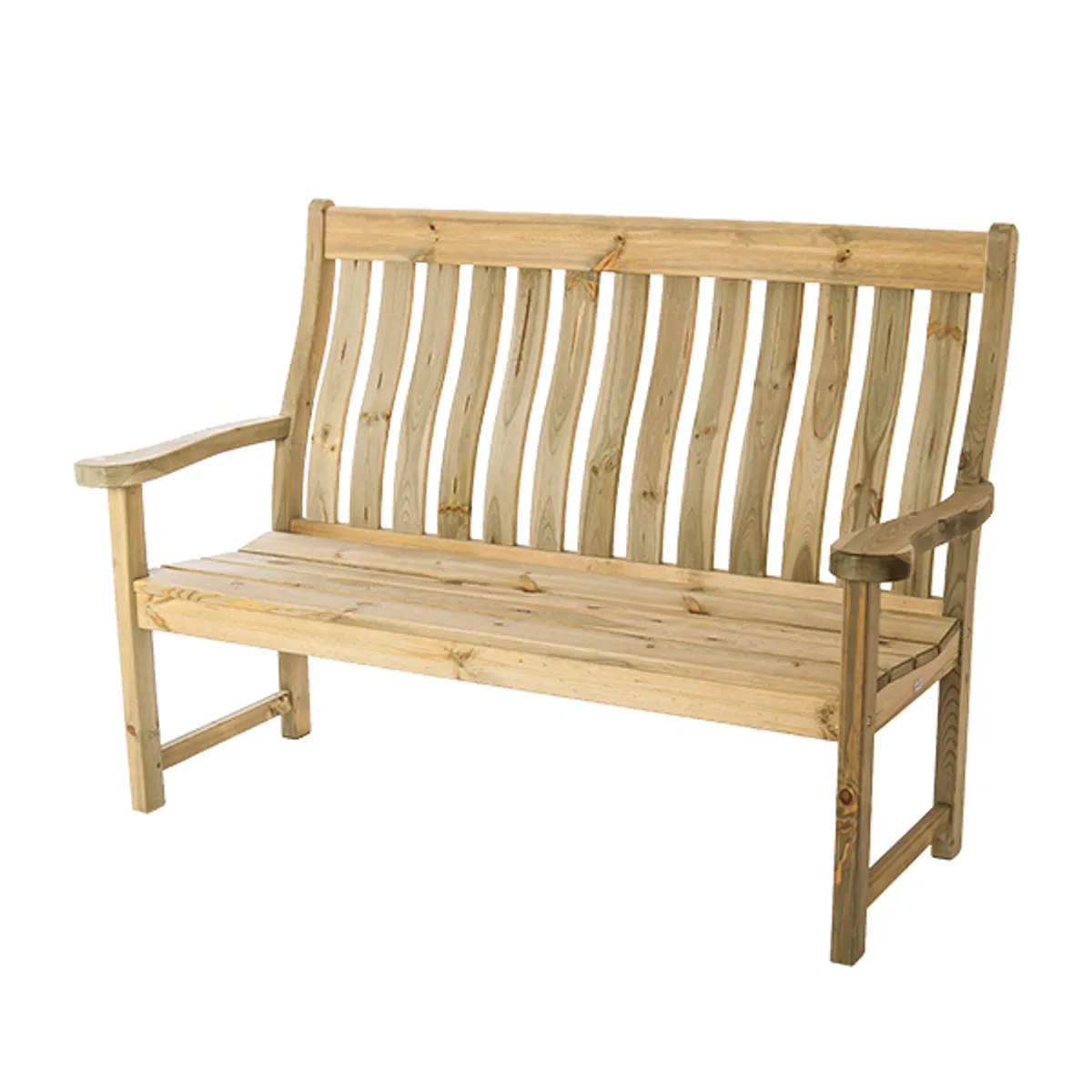 Grazer High Back Outdoor Bench