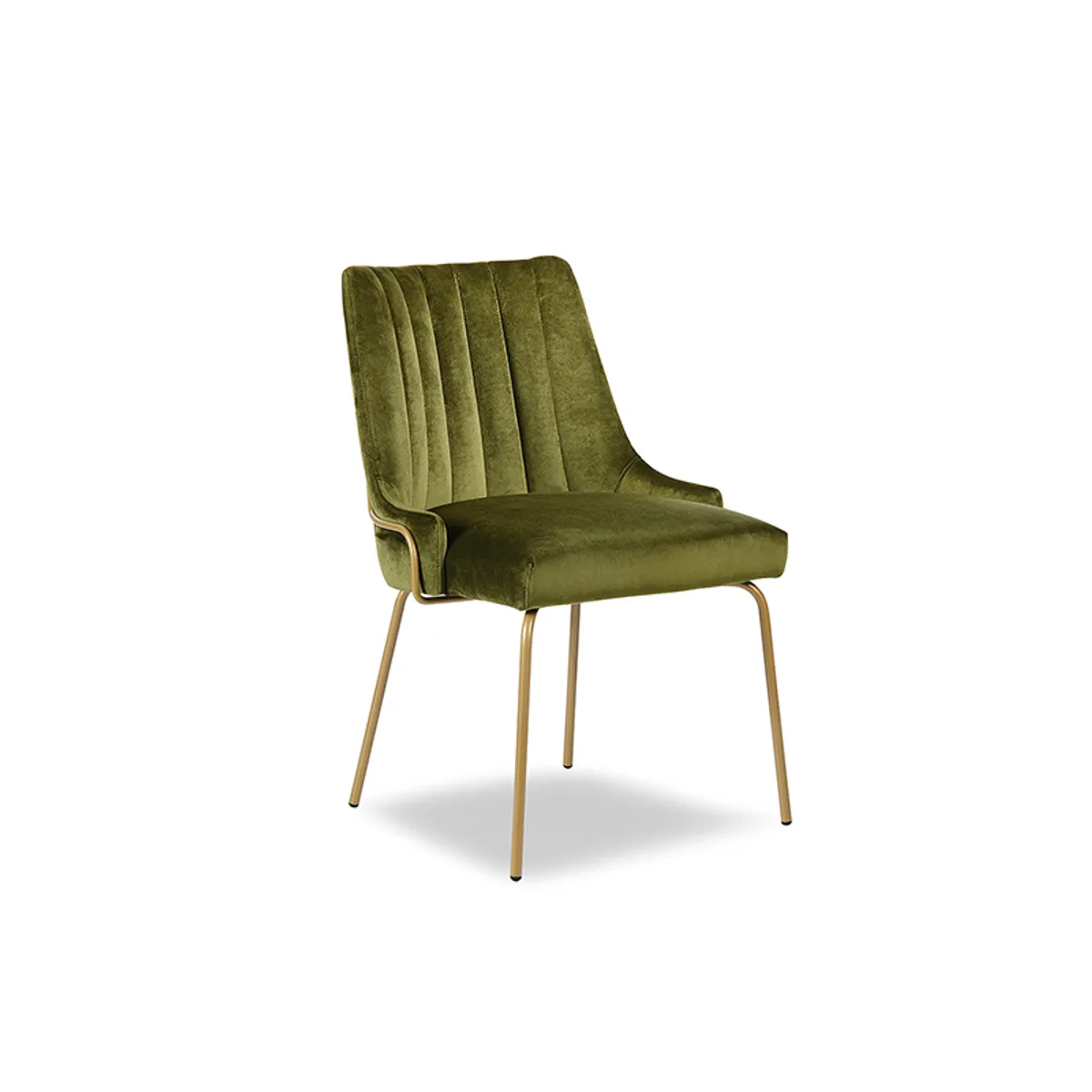 Shaftesbury Metal Side Chair Green