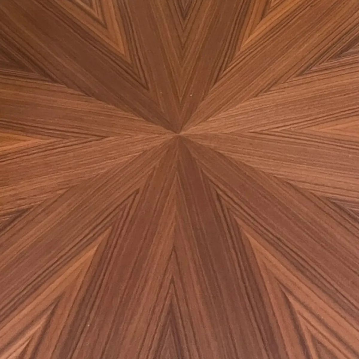 Starburst Walnut Veneer table top 1