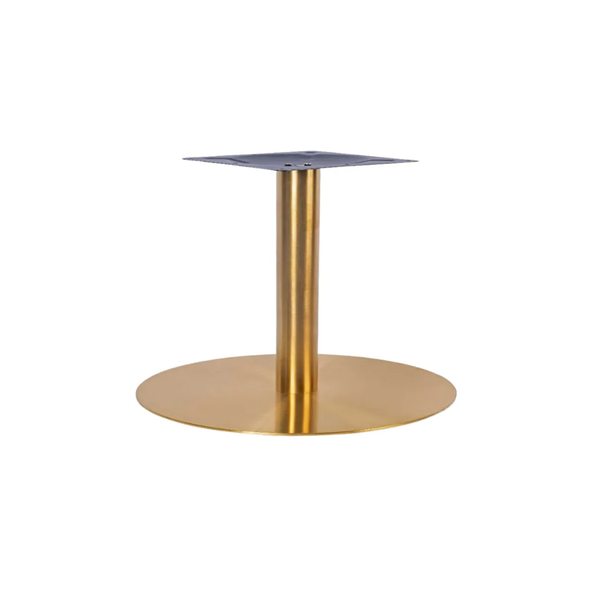 Jacinta small round table base - Vintage Brass 1