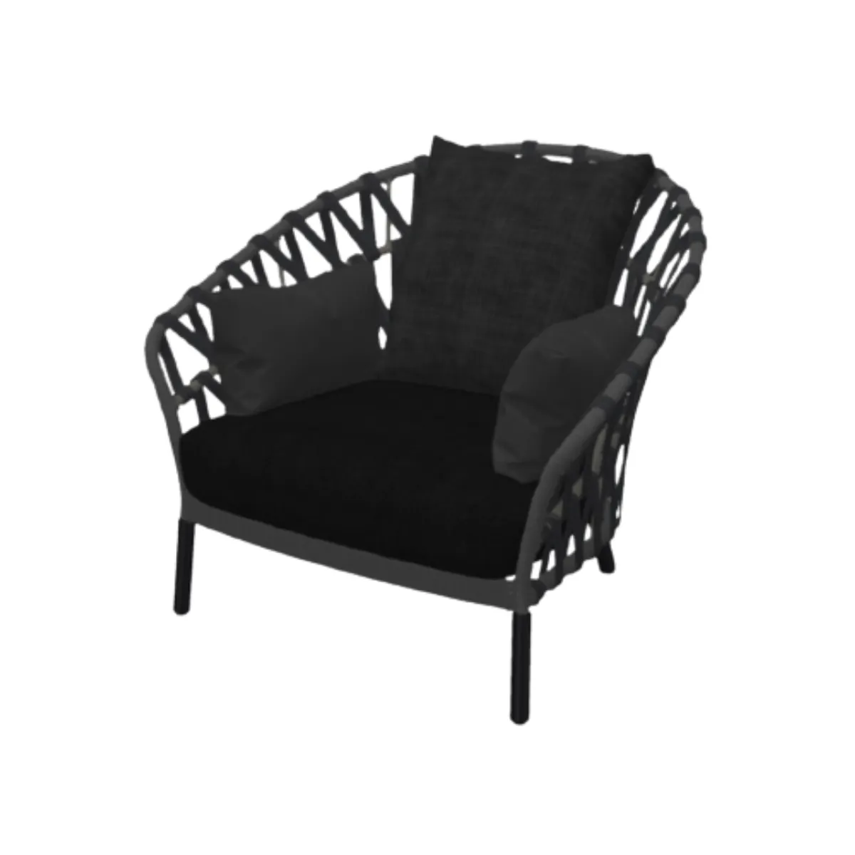 Emma cross armchair