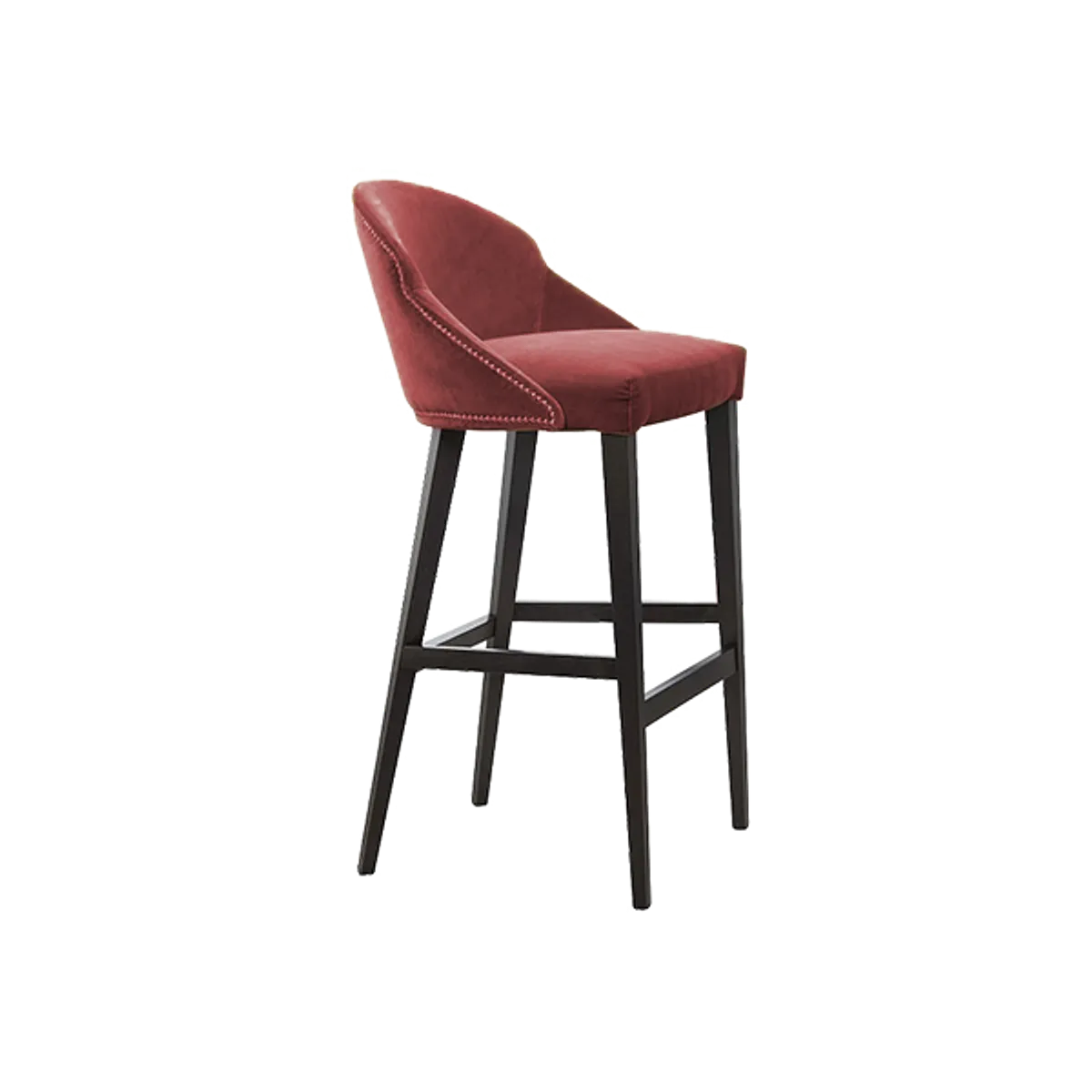 Web Adele Bar Stool Red