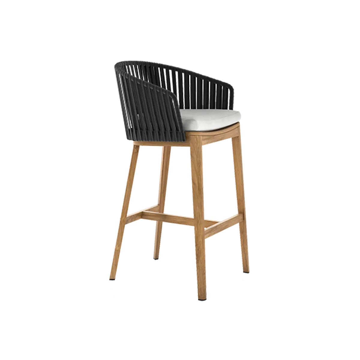 Web Yarn Bar Stool